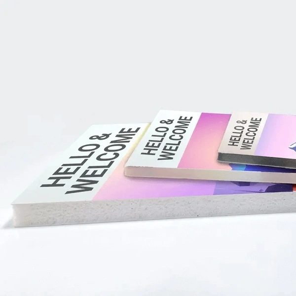 Foam Board Signs - Side View